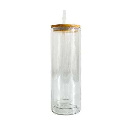 20 oz blank glass cup - read description