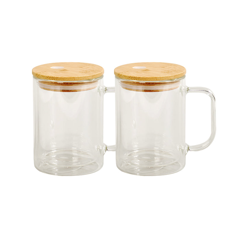 16 oz blank glass mug - read description